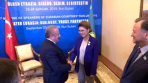 TBMM Başkanı Şentop, Kazakistan Senato Başkanı Nazarbayeva ile görüştü - NUR