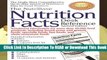 Full E-book  NutriBase Nutrition Facts Desk Reference Complete