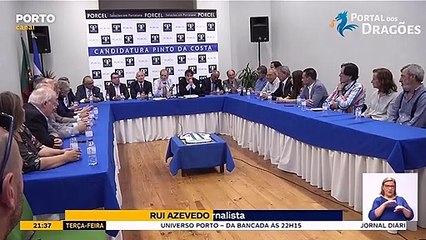 Comissão da recandidatura de Pinto da Costa aponta já a 2024