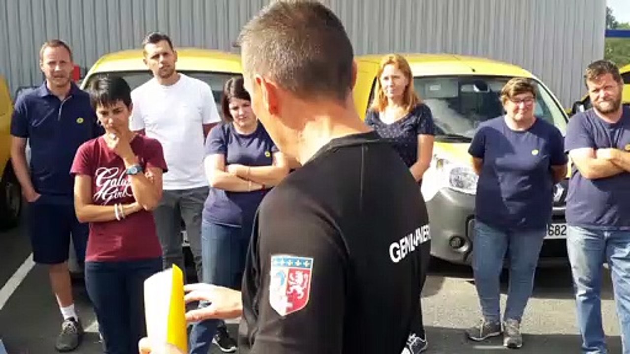 Journée de prévention à la Poste pour les facteurs du Roannais