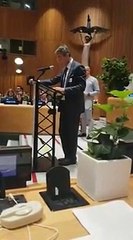 Summit Onu sul clima, l'intervento del ministro Sergio Costa (23.09.19)