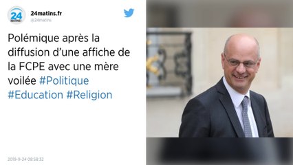 Polémique après la diffusion d'une affiche de la FCPE avec une mère voilée