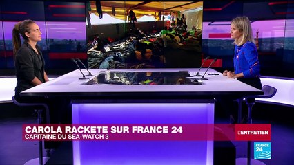 Carola Rackete, capitaine du Sea-Watch 3 : "L'Europe doit assumer ses responsabilités vis-à-vis des migrants"