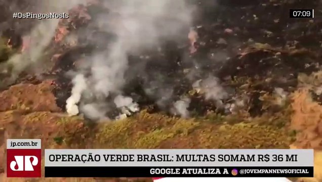 Governo aplicou R$ 36 milhões em multas ambientais no 1º mês de Operação