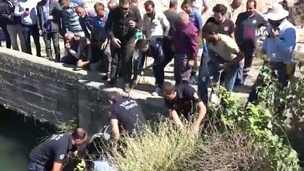 SULAMA KANALINA DÜŞEN İŞÇİ HAYATINI KAYBETTİ.