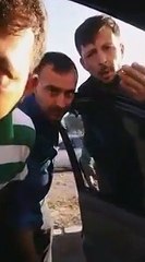 Trafik magandaları hem tehdit ettiler hem de şikayetçi oldular