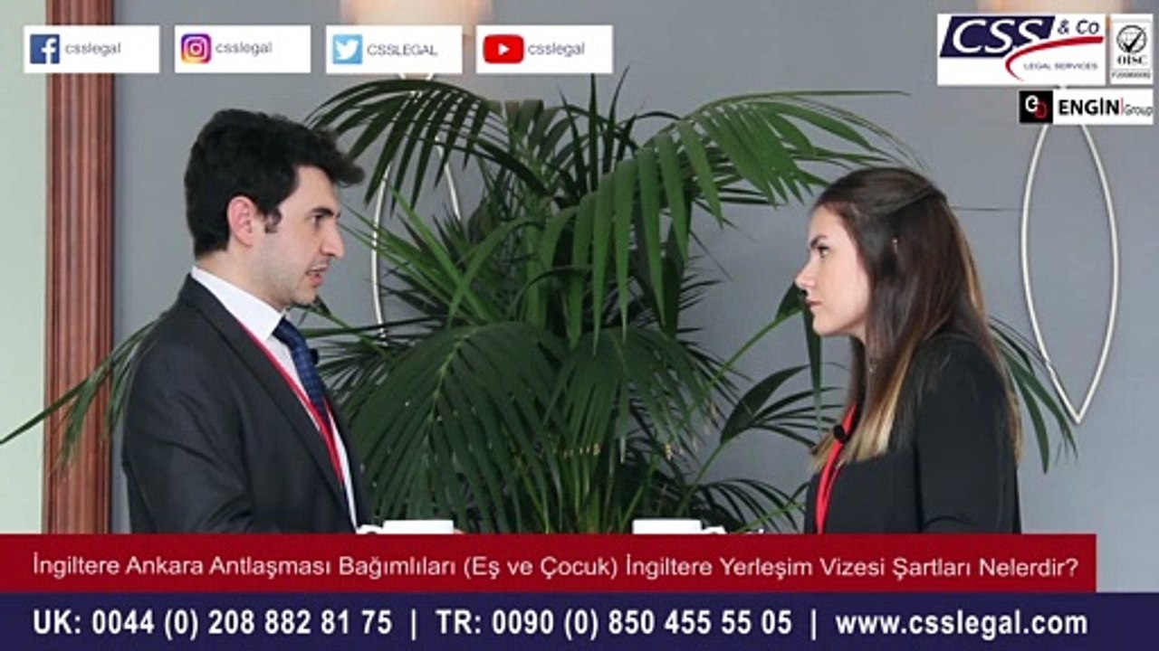Ankara Anlaşması Bağımlılarının (Eş ve Çocuklar) Yerleşim Vizesi Şartları Nelerdir? -CSS LEGAL