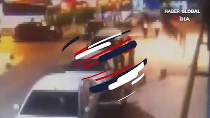 Sokak ortasında darp edilen kadına kimse yardım etmedi