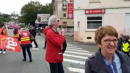 Montbéliard : 500 personnes défilent pour défendre leur retraite