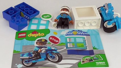 LEGO Duplo Police Bike - Playset 10900 Toy Unboxing