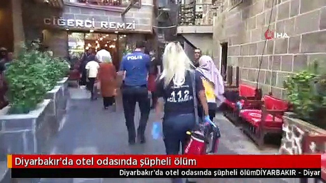 Diyarbakır'da otel odasında şüpheli ölüm