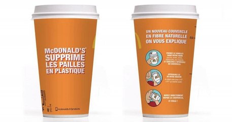 Vous n'aurez plus de pailles et de plastique dans les restaurants McDonald's à partir du 18 novembre !