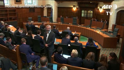 Justicia británica considera "ilegal y sin efecto" suspensión parlamentaria