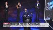 Lionel Messi becomes the most player to receive FIFA best men's player of the year