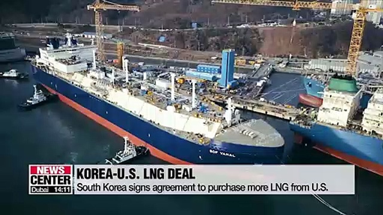 South Korea signs agreement to purchase more LNG from U.S.