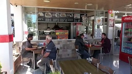 TOKAT'TA BİR İŞLETMEDEN ASKIDA DÜRÜM UYGULAMASI