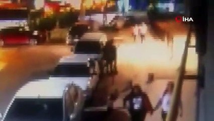 Sokak ortasında darp edilen kadına kimse yardım etmedi