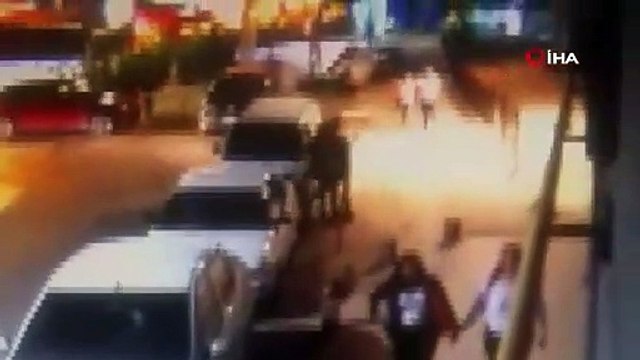 Sokak ortasında darp edilen kadına kimse yardım etmedi