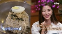 주문 즉시 뽑아내는 ′메밀 막국수′ 맛에 유레카 외친 김규리>0