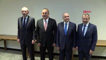 Çavuşoğlu, 4'lü bakanlar toplantısı'na katıldı