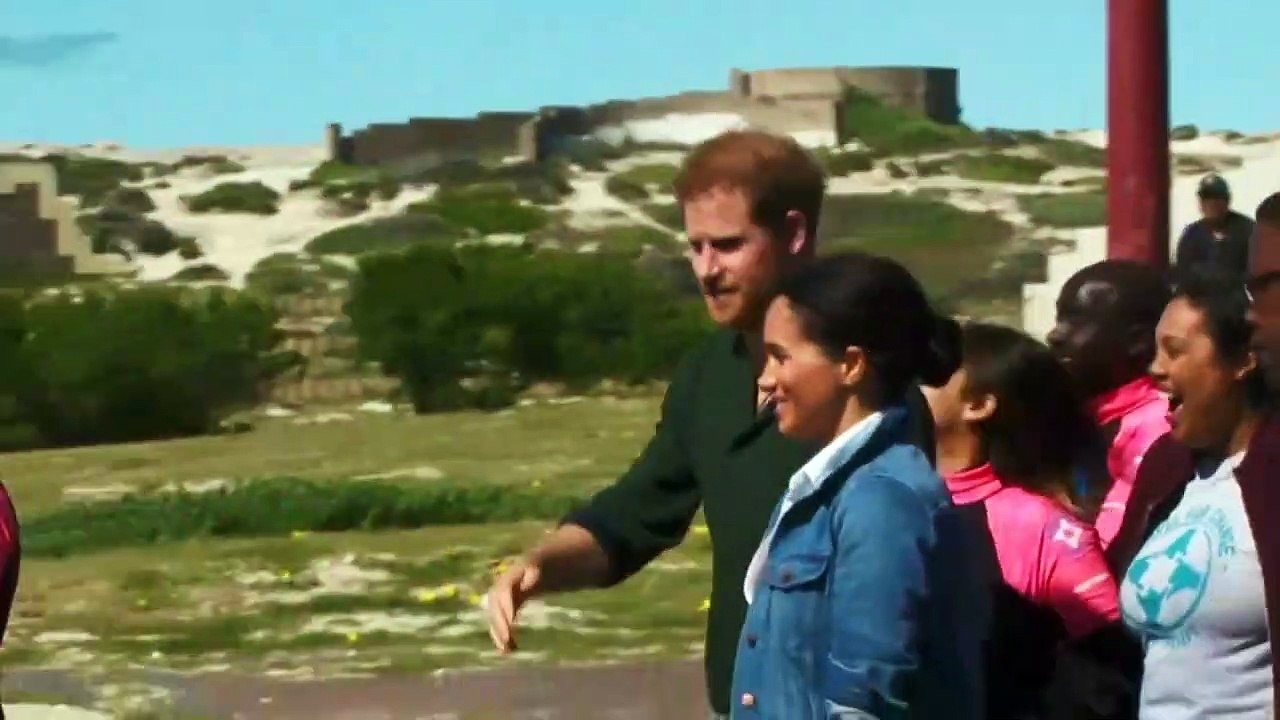 Auf Tuchfühlung mit Harry und Meghan