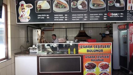 Tokat'ta askıda dürüm uygulaması