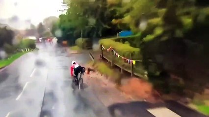 Las caídas  del Mundial de Ciclismo Yorkshire2019