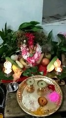 Ganapathi pooja - the family and joy of our religion. peace and love