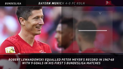 5 Things - Lewandowski breaking records with scoring streak