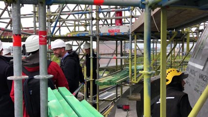 Au coeur de la rénovation des toits des musées du Cinquantenaire