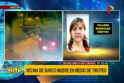 Mujer baleada en Surco: exigen más seguridad ante incremento de delincuencia