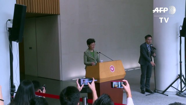 Más de 20.000 hongkoneses dispuestos a expresar su cólera a jefa del ejecutivo