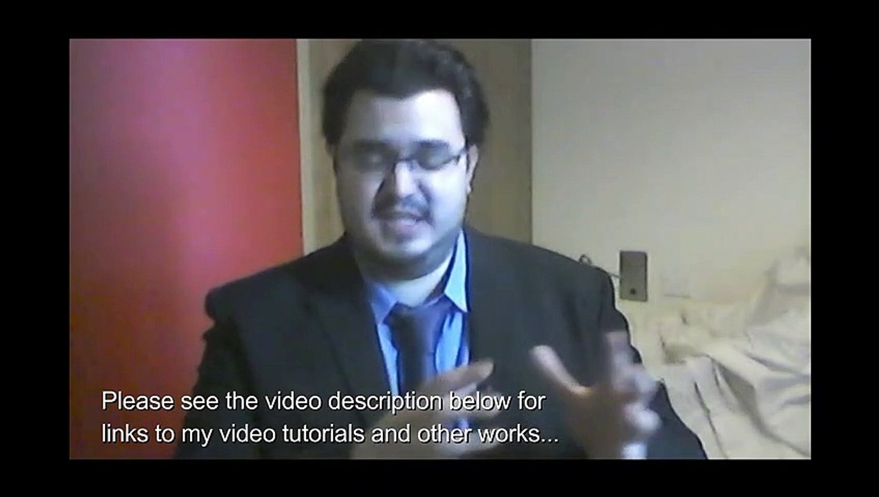 About Me and My Work (Test Video)