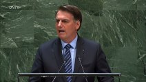Bolsonaro niega en la ONU que Amazonía sea 