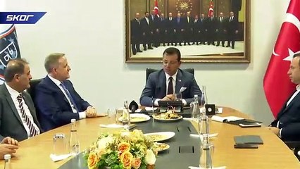 İmamoğlu, Başakşehir’i  ziyaret etti