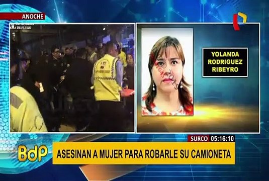 Surco: sujetos que escapaban de la policía dispararon a mujer para robarle auto