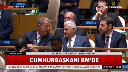 Son dakika! Cumhurbaşkanı Erdoğan BM Genel Kurulu'nda açıklamalarda bulundu