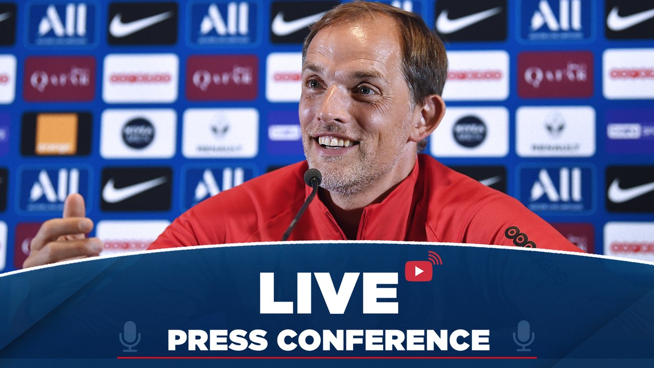 Replay : Conférence de presse de Thomas Tuchel et Thomas Meunier avant Paris Saint-Germain - Stade de Reims