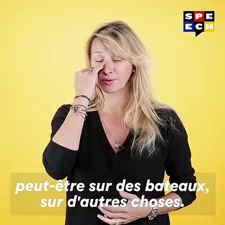 Le Speech de Sarah Lavoine