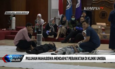 Bentrok DPRD Jawa Barat, Puluhan Mahasiswa Mendapat Perawatan di Klinik Unisba