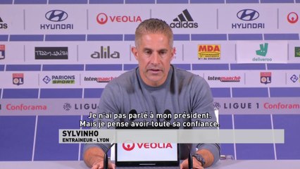 "Great President !" : Sylvinho assure avoir la confiance d'Aulas