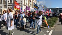Plus de 300 manifestants de l’hôpital à l’Intra-Muros