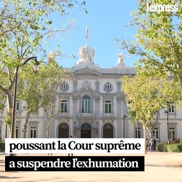 La Cour suprême autorise l'exhumation de la dépouille de Franco