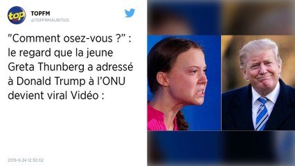 En marge du sommet de l’ONU, Greta Thunberg et Donald Trump affolent Twitter