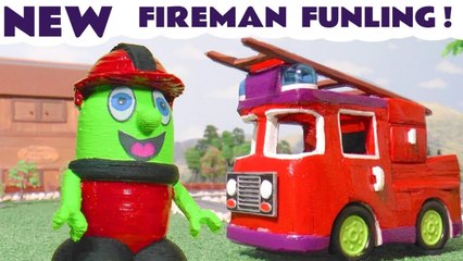 New Fireman Funling Funny Funlings with Paw Patrol Marshall in this Toy Story Challenge Family Friendly Full Episode English Story for Kids