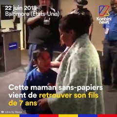 Mère et fils enfin réunis !