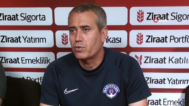 Kasımpaşa Teknik Direktörü Kemal Özdeş: “Amacımız, kupada sonuna kadar gitmek”