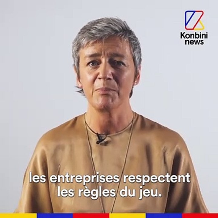 L'interview de Margrethe Vestager par Hugo Clément