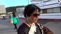 BDMV-89 Aruna & Hari Sharma at Oslo Harbor Norway Sep 20, 2019