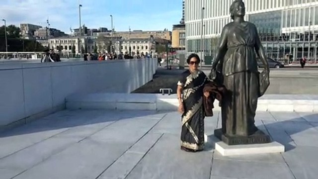 BDMV-85 Aruna & Hari Sharma at Kirsten Flagstad's place, Oslo Opera House Sep 20, 2019